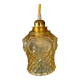 Vintage amber glass tulip ride
