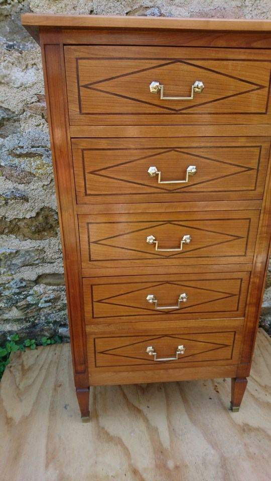 Chiffonnier Louis XVI renovated