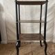Side table, Napoleon III occasional table with 3 tiers in marquetry.