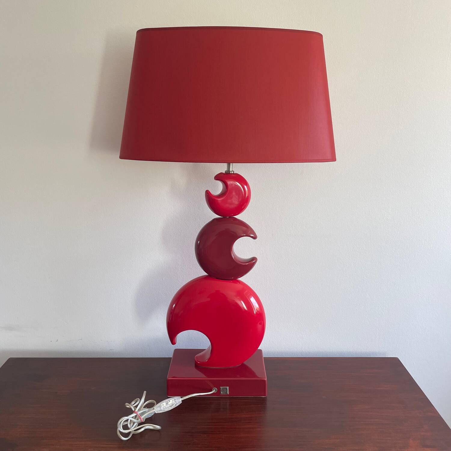 Grande lampe de table Louis Drimmer