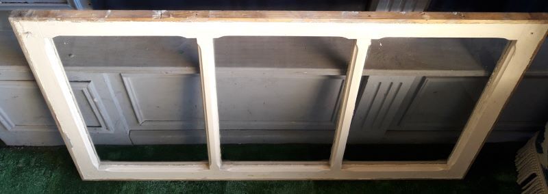 Glass impost 103x60 Art Deco glass partition