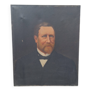 Portrait of a notable from the late 19th century.