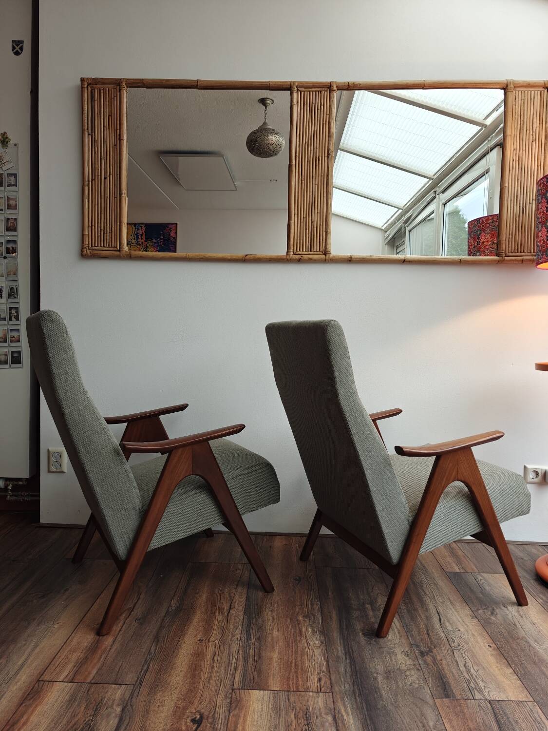Fauteuils vintage Louis Van Teeffelen