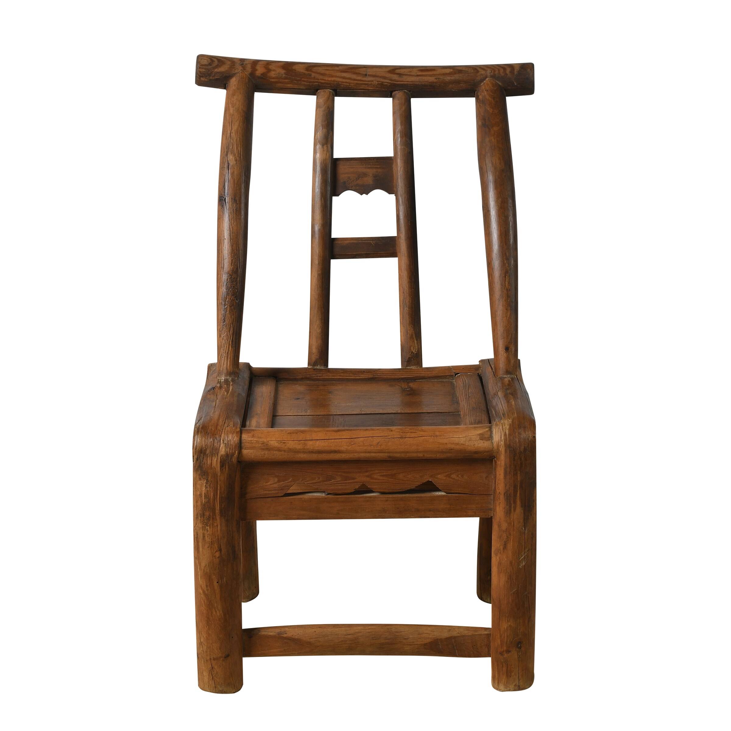 Haizi – Antique Chinese children's chair in willow no. 10