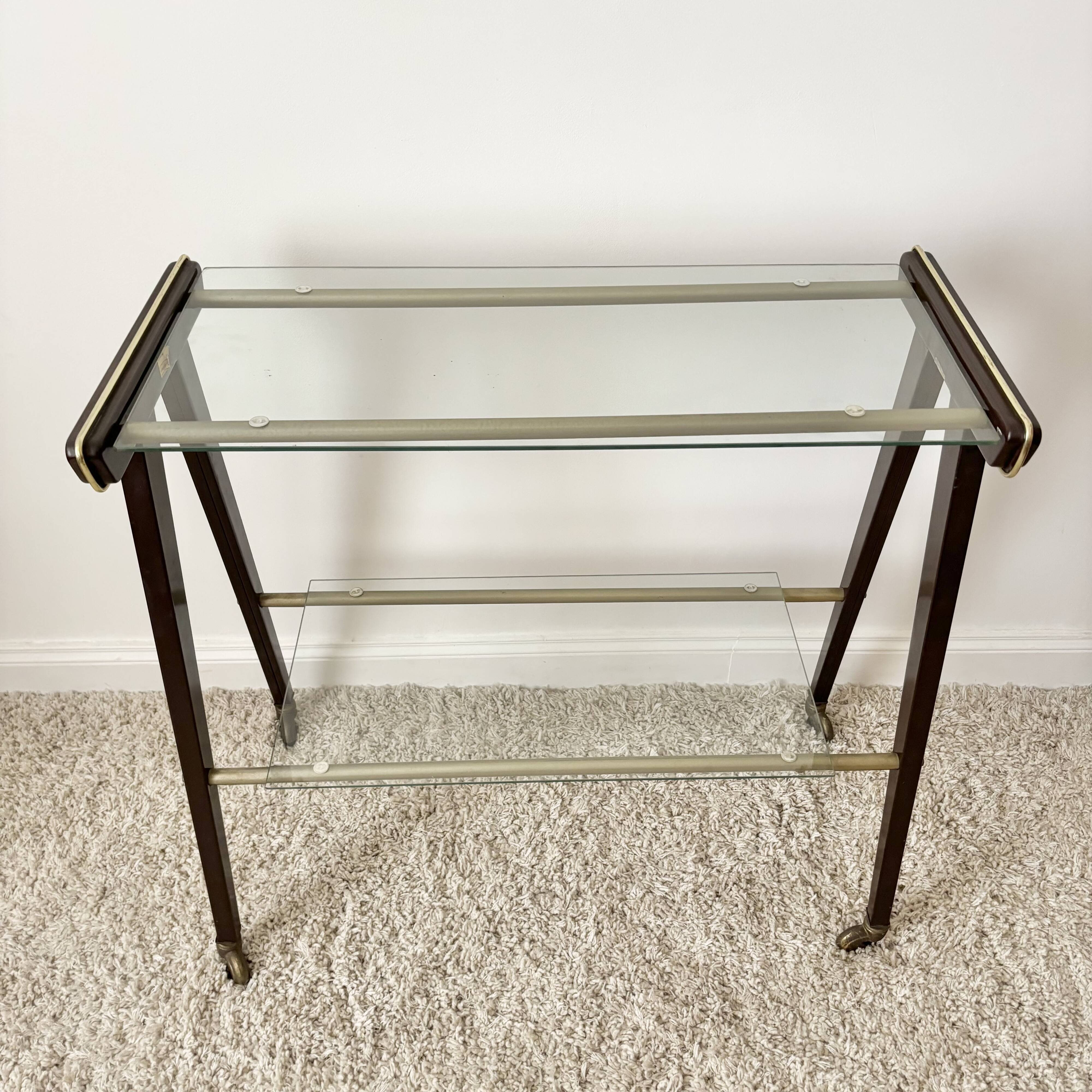 Vintage console on wheels by Rama Torino