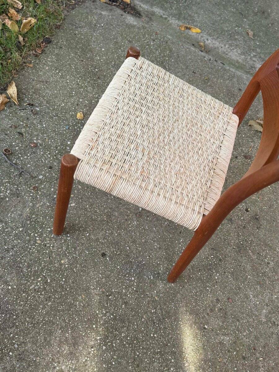 Mid-century Danish chairs model 84 by Niels O. Møller for J.L. Møllers, 1960s, set of 6