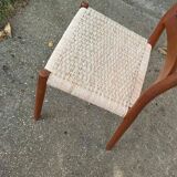 Mid-century Danish chairs model 84 by Niels O. Møller for J.L. Møllers, 1960s, set of 6