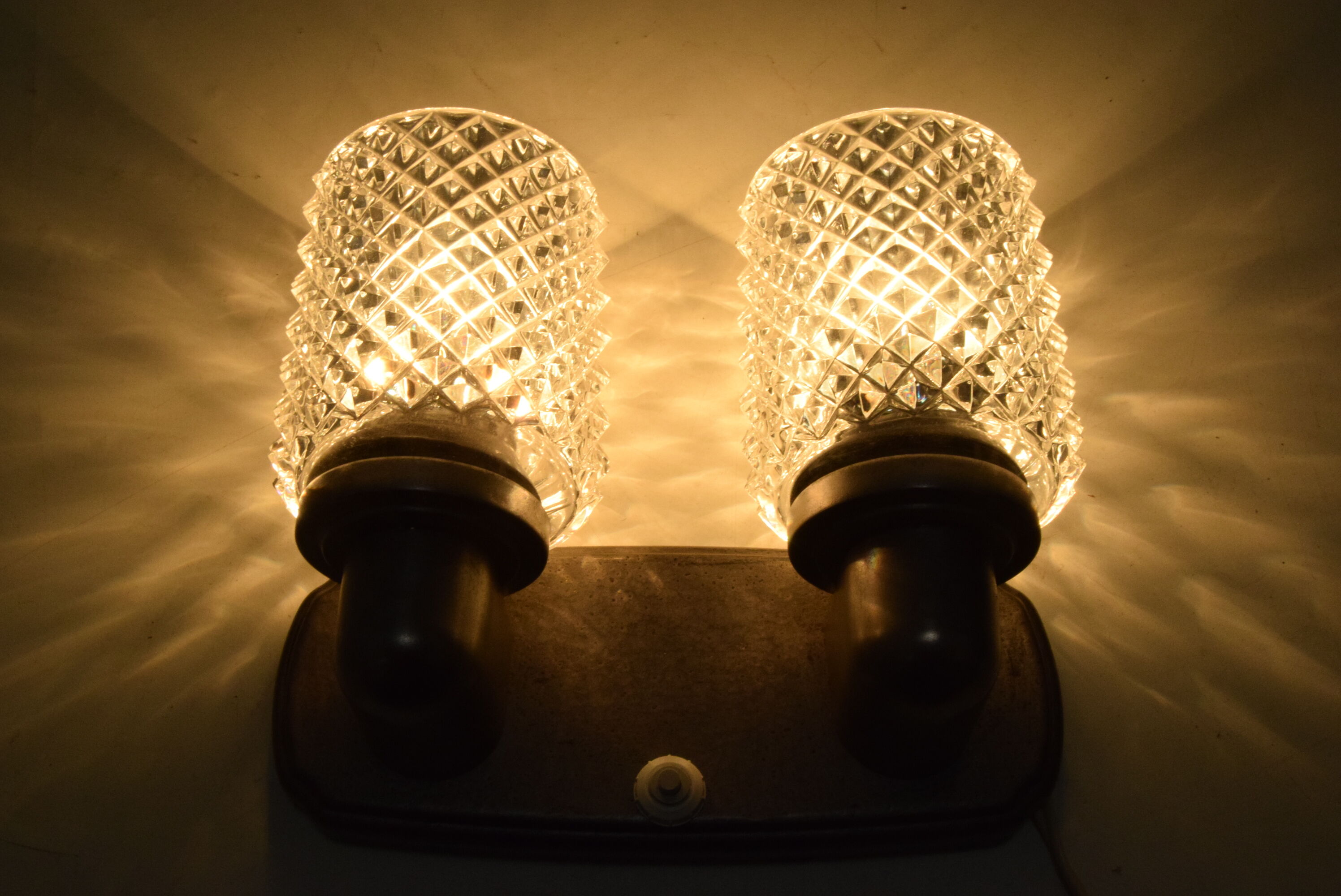 Mid-century Design Wall lamp,Czechoslovakia,1960's.