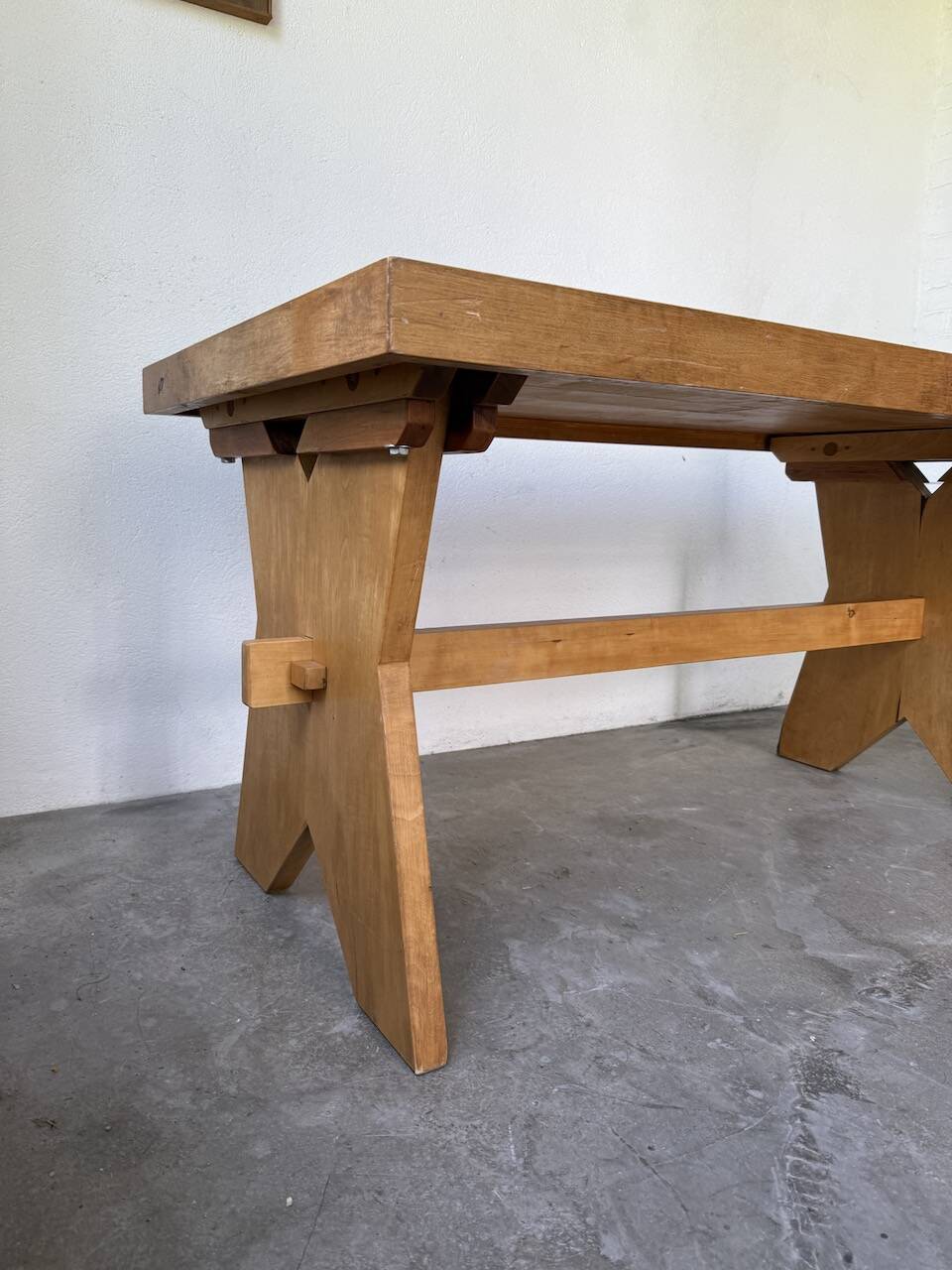 1950s beech mountain furniture table