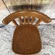 Old BAUMANN Style Bistro Chair Light Bent Wood Vintage #A595