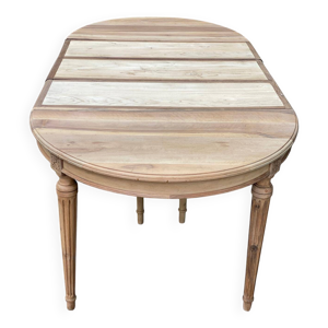 Table à manger art déco - noyer massif