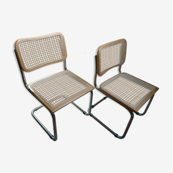 Pair of chairs Breuer B32