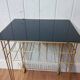Table vinyl holder and turntable vintage record