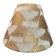 Art Deco style conical lampshade