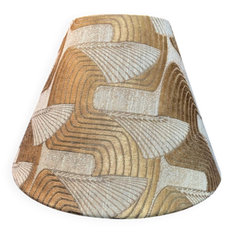 Art Deco style conical lampshade