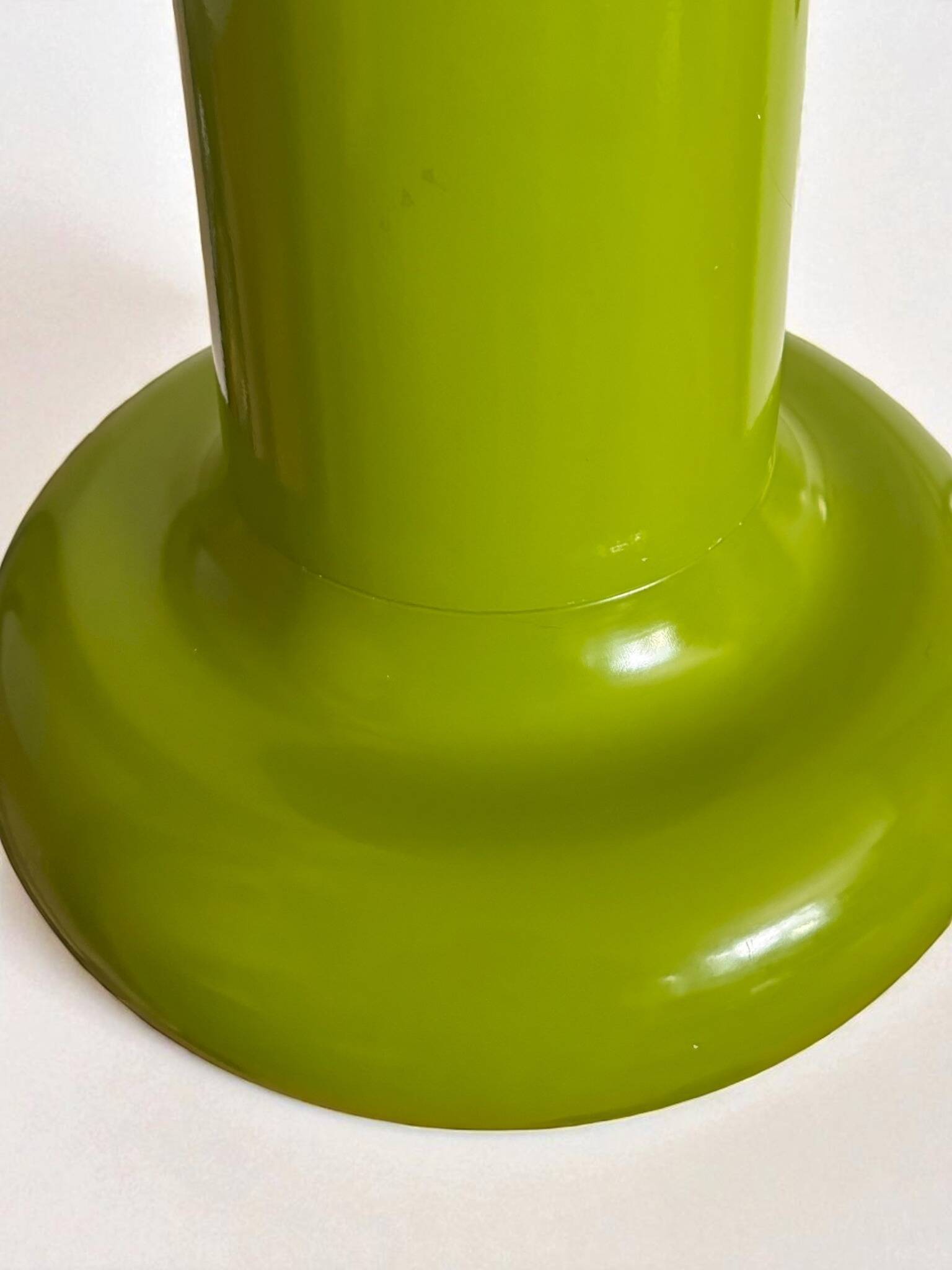 Vintage Lita 6062 Pendant Light – Space Age Design in Lime Green – 1970s