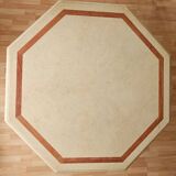 Octagonal stone table