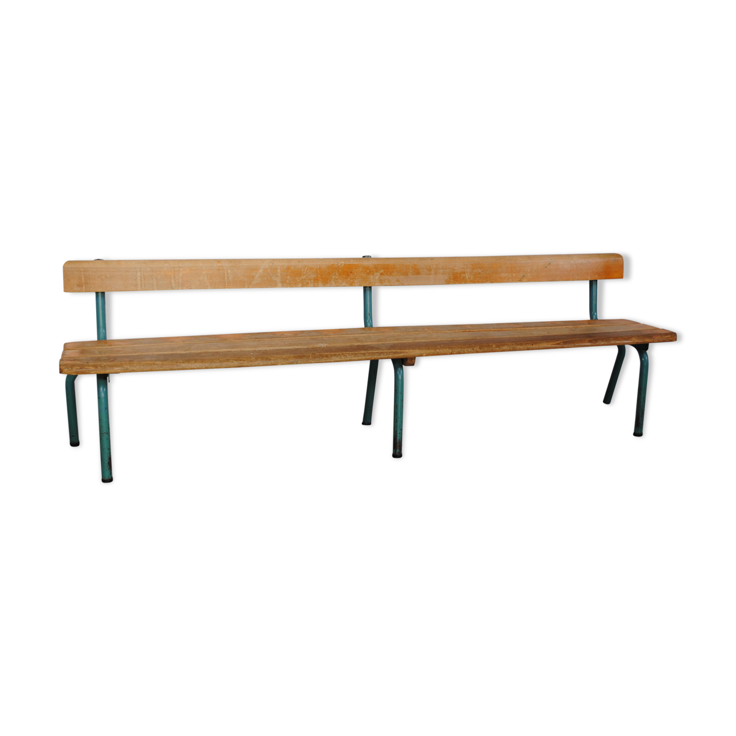 Vintage school bench