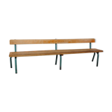 Vintage school bench