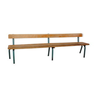Banc école vintage