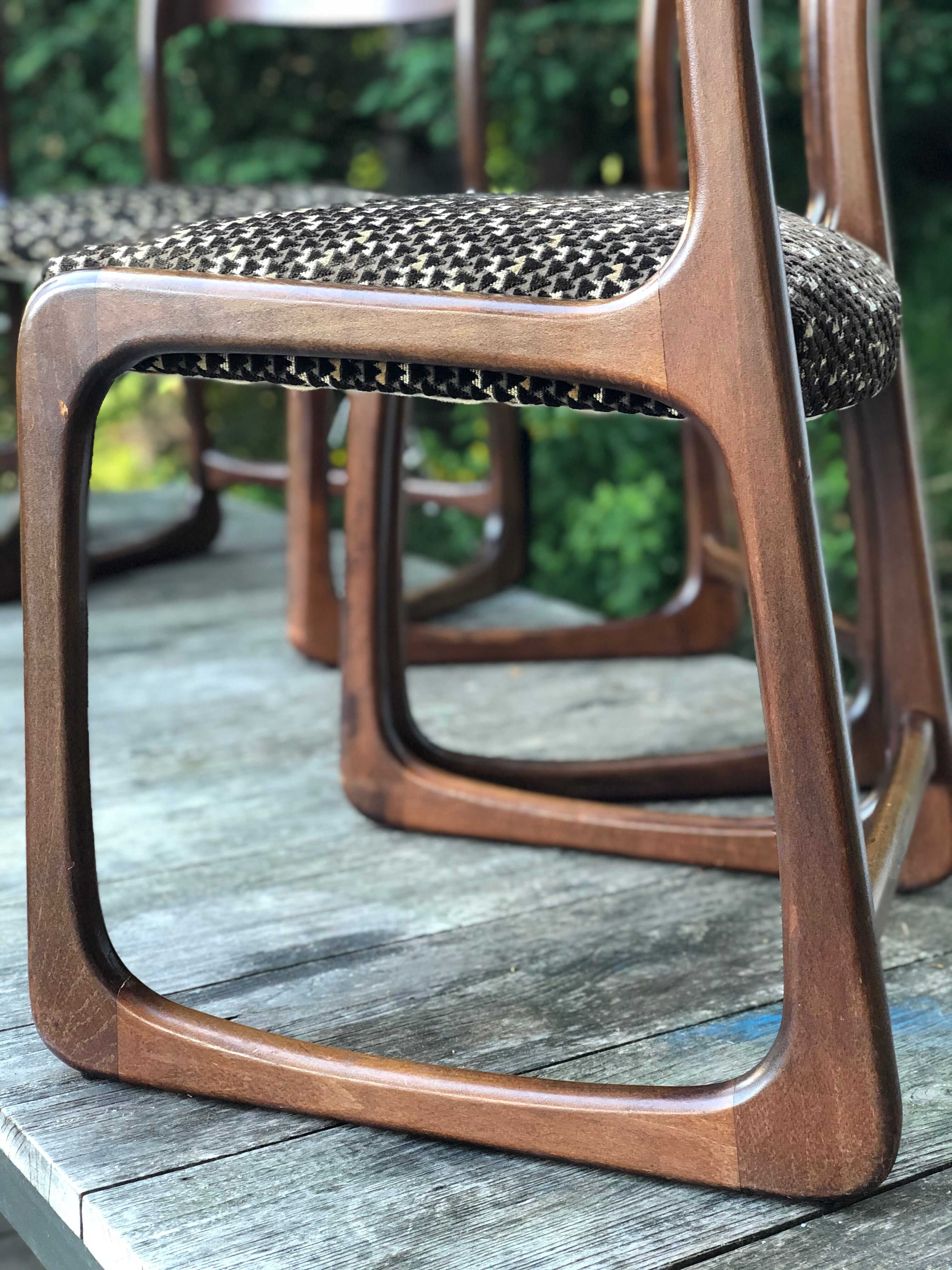 Baumann sleigh chairs