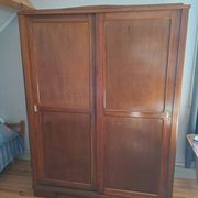 Armoire parisienne 1930 penderie portes coulissantes