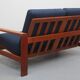Two-seater teak canapé from the 1960s, Hans Wegner for Getama.