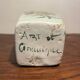 Handmade ceramic vase craft work