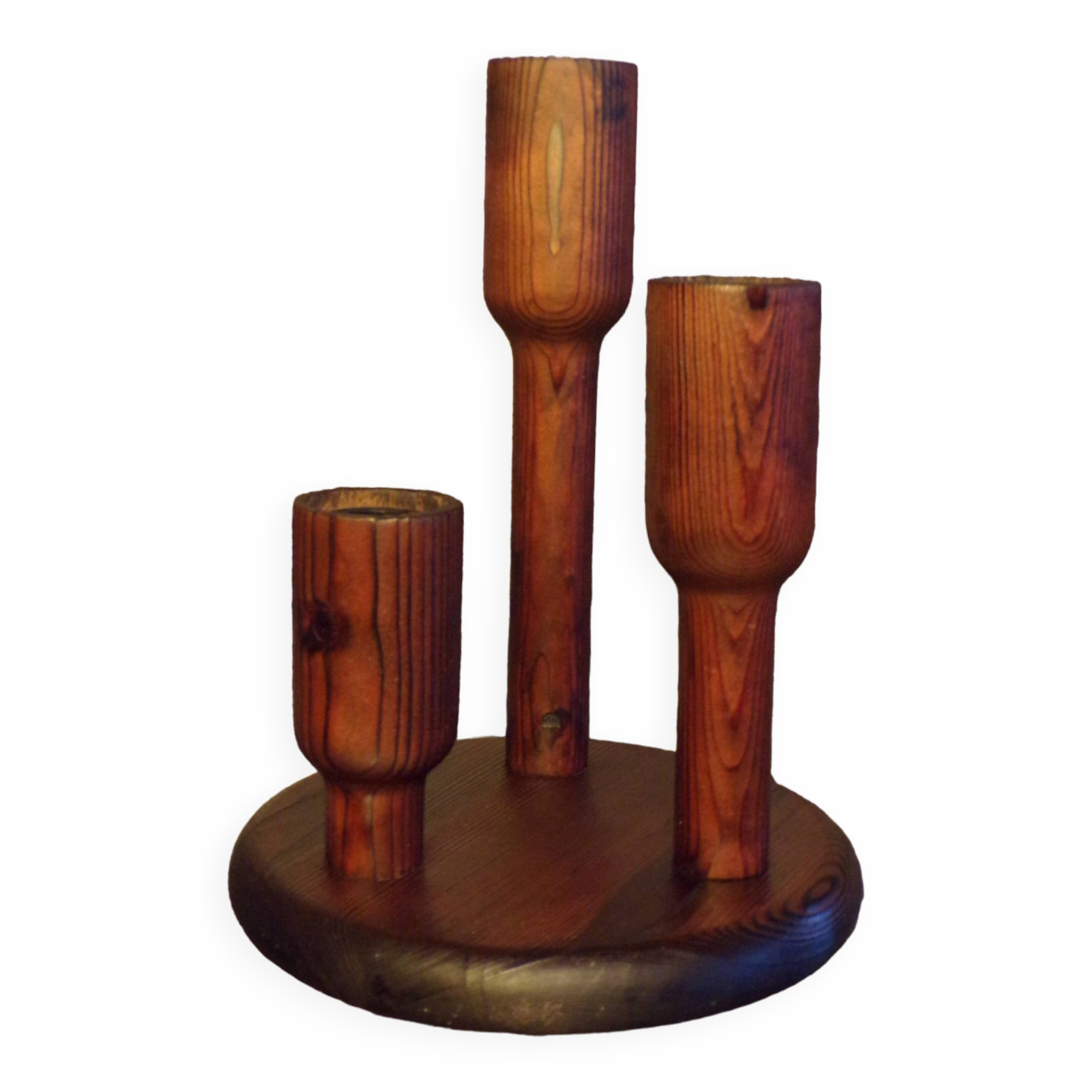 Temde Leuchten lamp in blackened pine