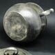 Punch bowl, Art Deco, silver-plated brass, Germany, 1930s