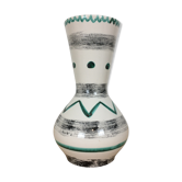 Ceramic vase geometric patterns, 60s