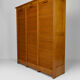 Large notary furniture with curtains by G.M. Radia, circa 1920