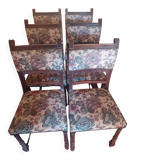 SET OF 6 CHAIRS IN HENRY II STYLE