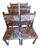 SET OF 6 CHAIRS IN HENRY II STYLE