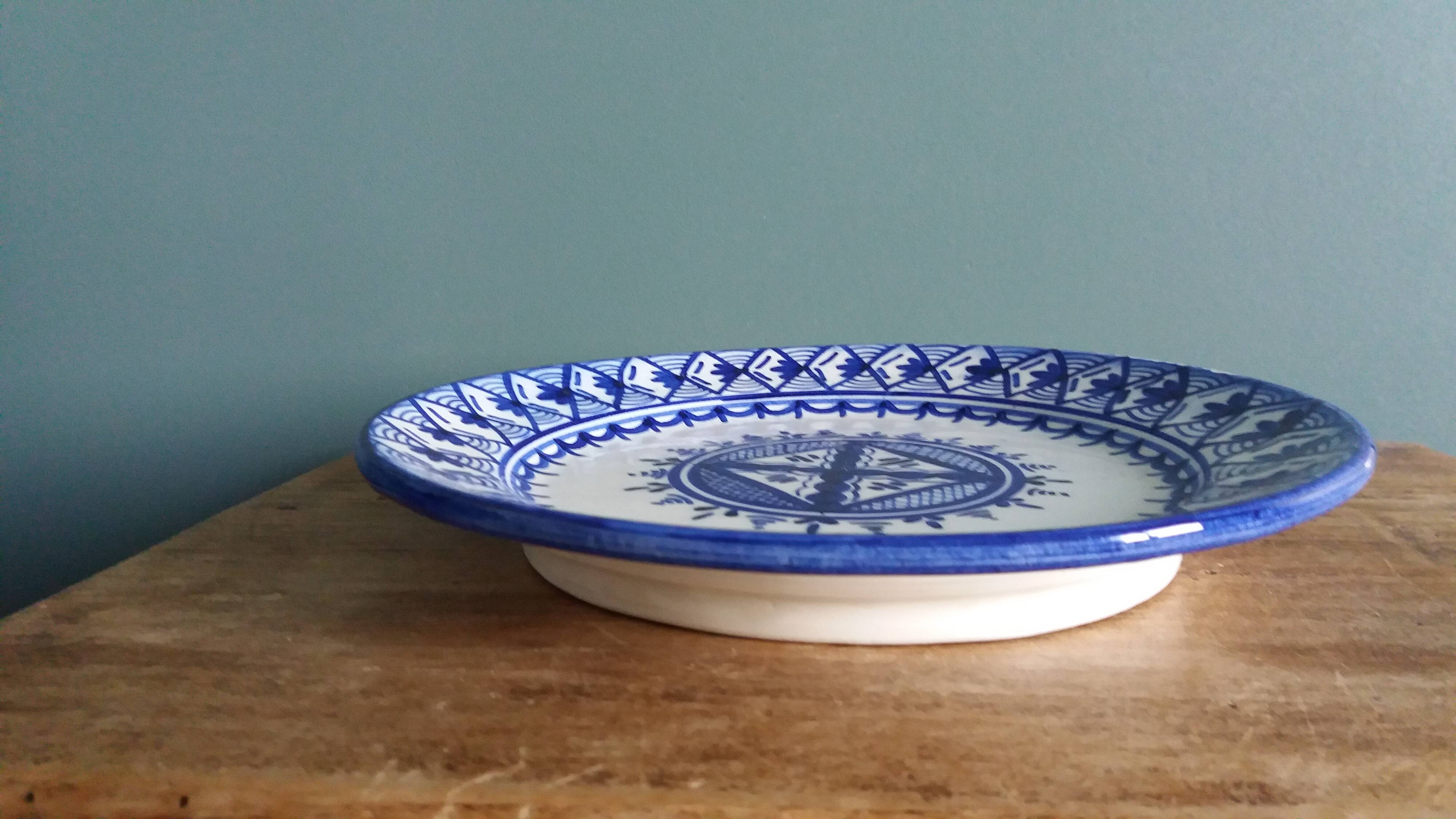 Hand-painted decorative wall plate Spain