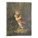 oil on panel, Red Riding Hood, unsigned, quite old-fashioned