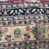 Tapis ancien persan Tabriz en soie très fin 135x160 cm