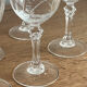 8 crystal stem glasses model Lude