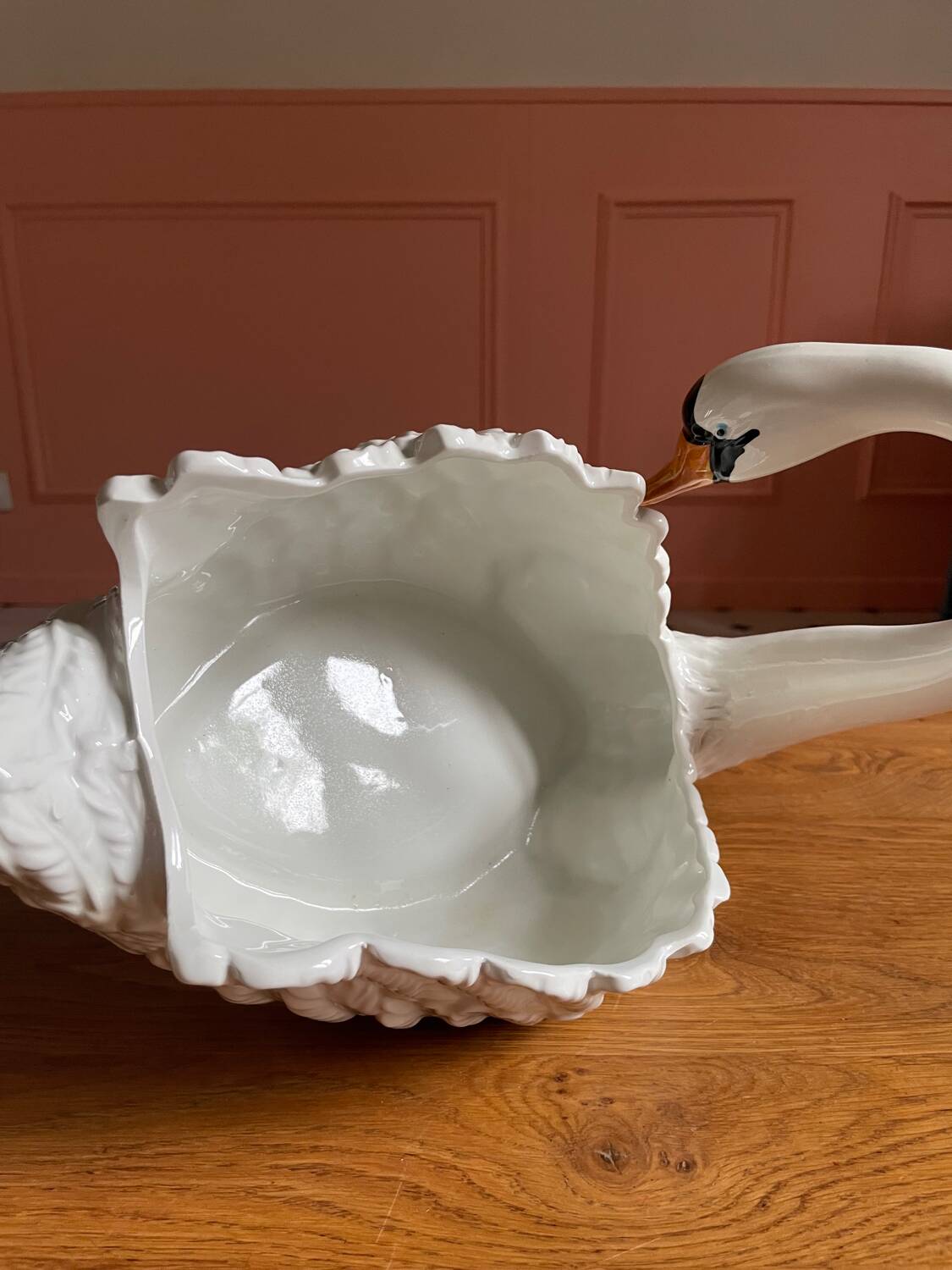 Swan plant pot