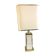 Lampe de table laiton et nacre italien 1970