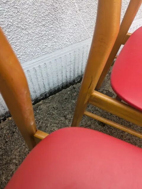 Pair of Scandinavian style chairs