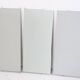 Tomado floor shelf in shades of gray