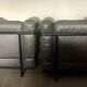 Pair of LC2 Le Corbusier armchairs by Cassina