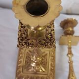 Pair of Victorian candlesticks