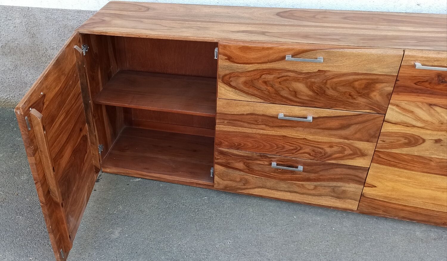 Wooden sideboard