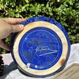 Gilbert metenier signed ceramic bowl // french art deco