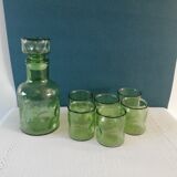 Service carafe et 6 verres