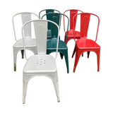 Set of 6 Tolix chairs