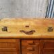 Former valise malle ad hoc wood leather anse vintage deco plate