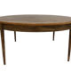 Danish coffee table in  rosewood 1960